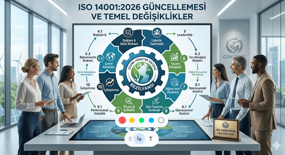 ISO 14001:2026 – Çevre Yönetiminde Yeni Dönem&nbsp;Başlıyor